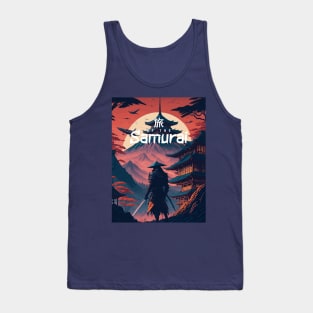 Futuristic Samurai: A Journey Through Time and Tradition Tank Top